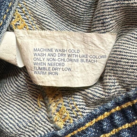 GAP Kids Blue Denim Jacket size Large - Picture 6 of 6